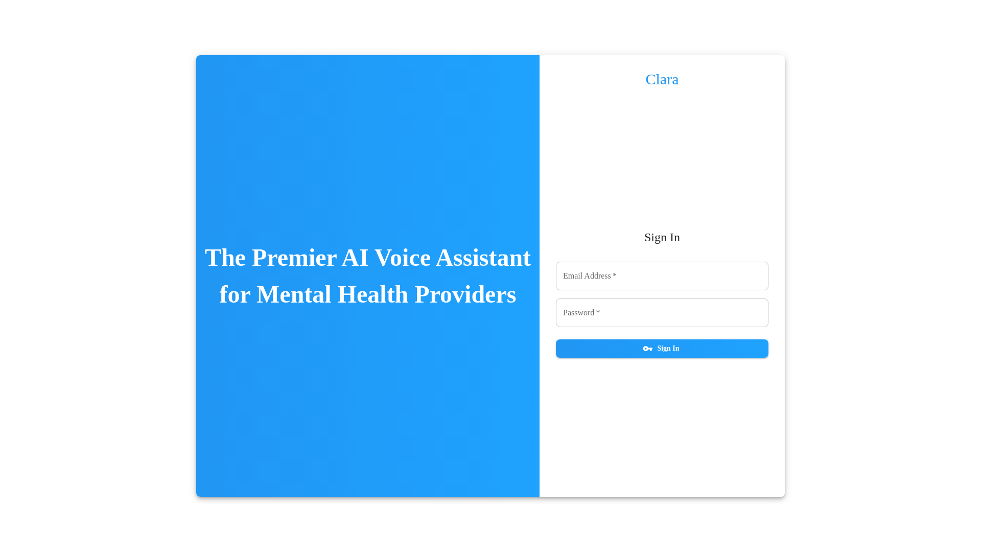 website screenshot of https://psychiatry-crm-prod-web-app.pages.dev/