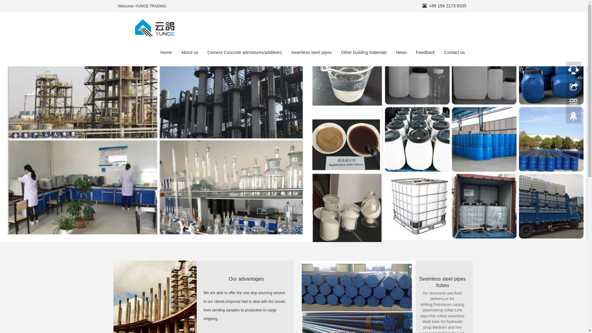 website screenshot of https://yungetech.com/