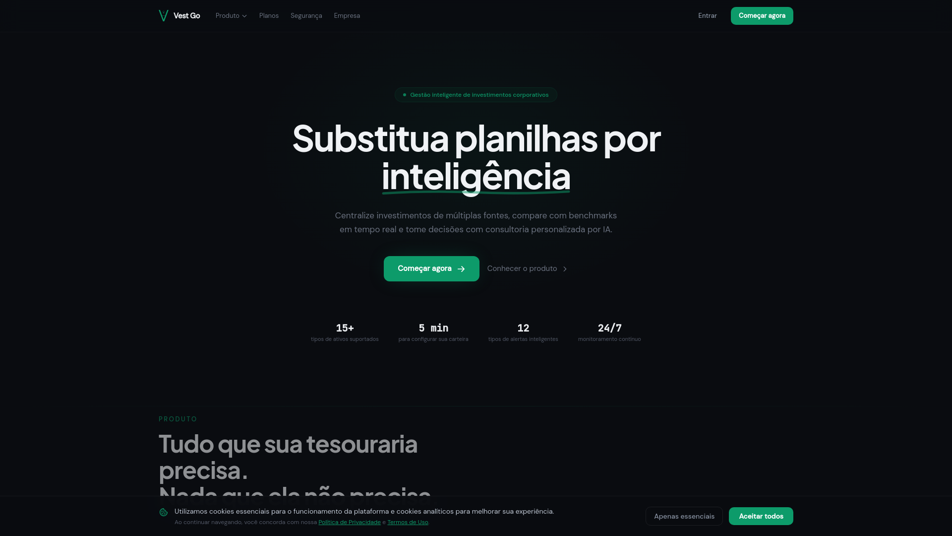 website screenshot of https://vestgo.com.br/