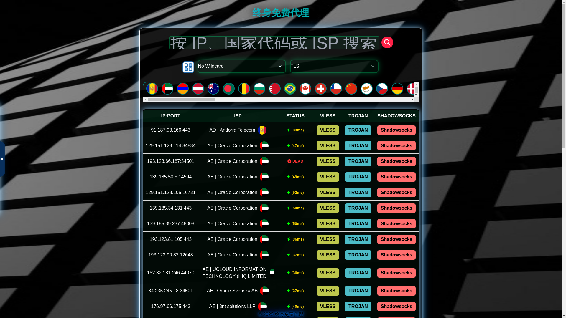 website screenshot of https://cloudflare-workers-pages-vpn-45v.pages.dev/