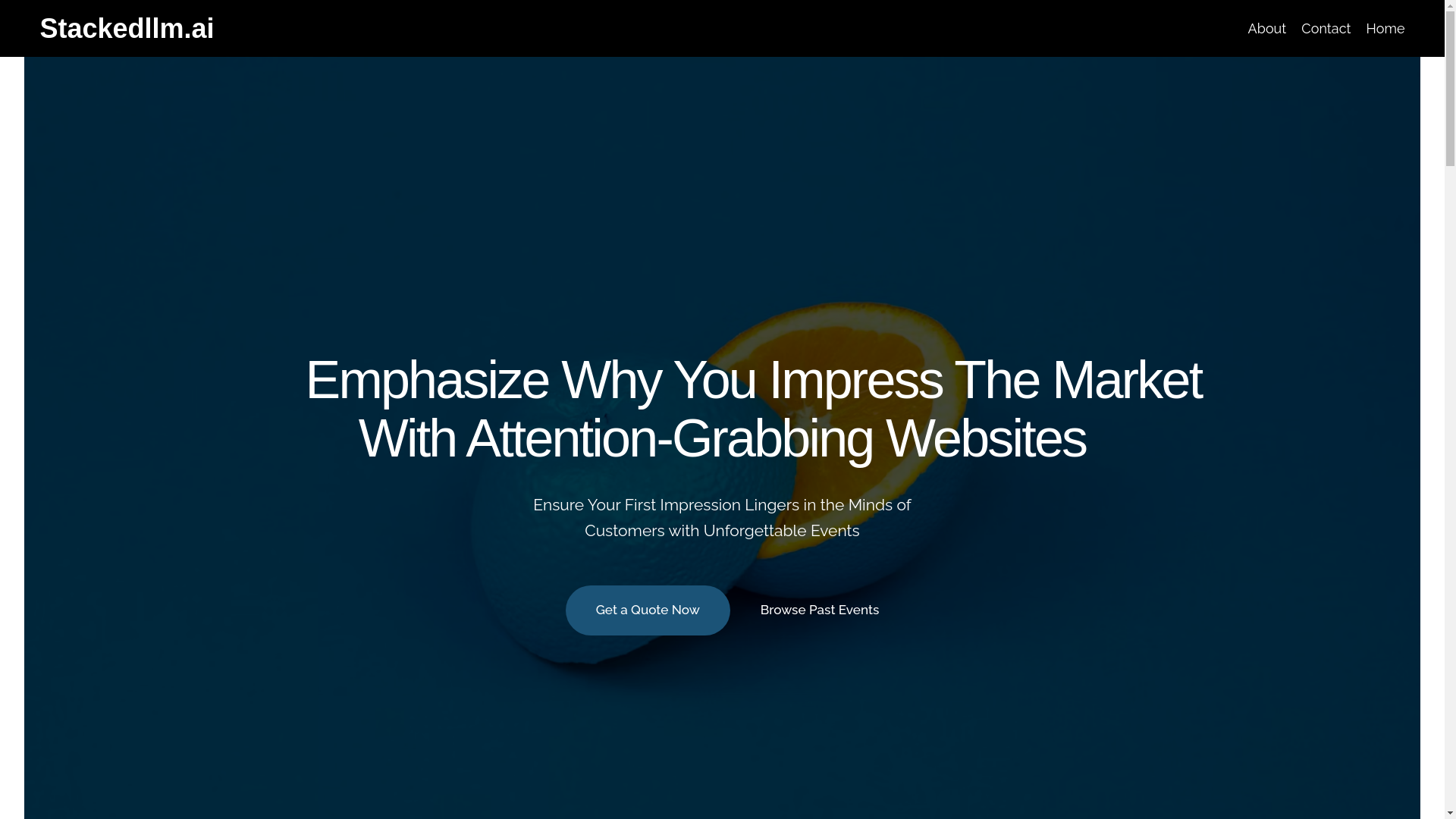 website screenshot of https://stackedllm.ai/