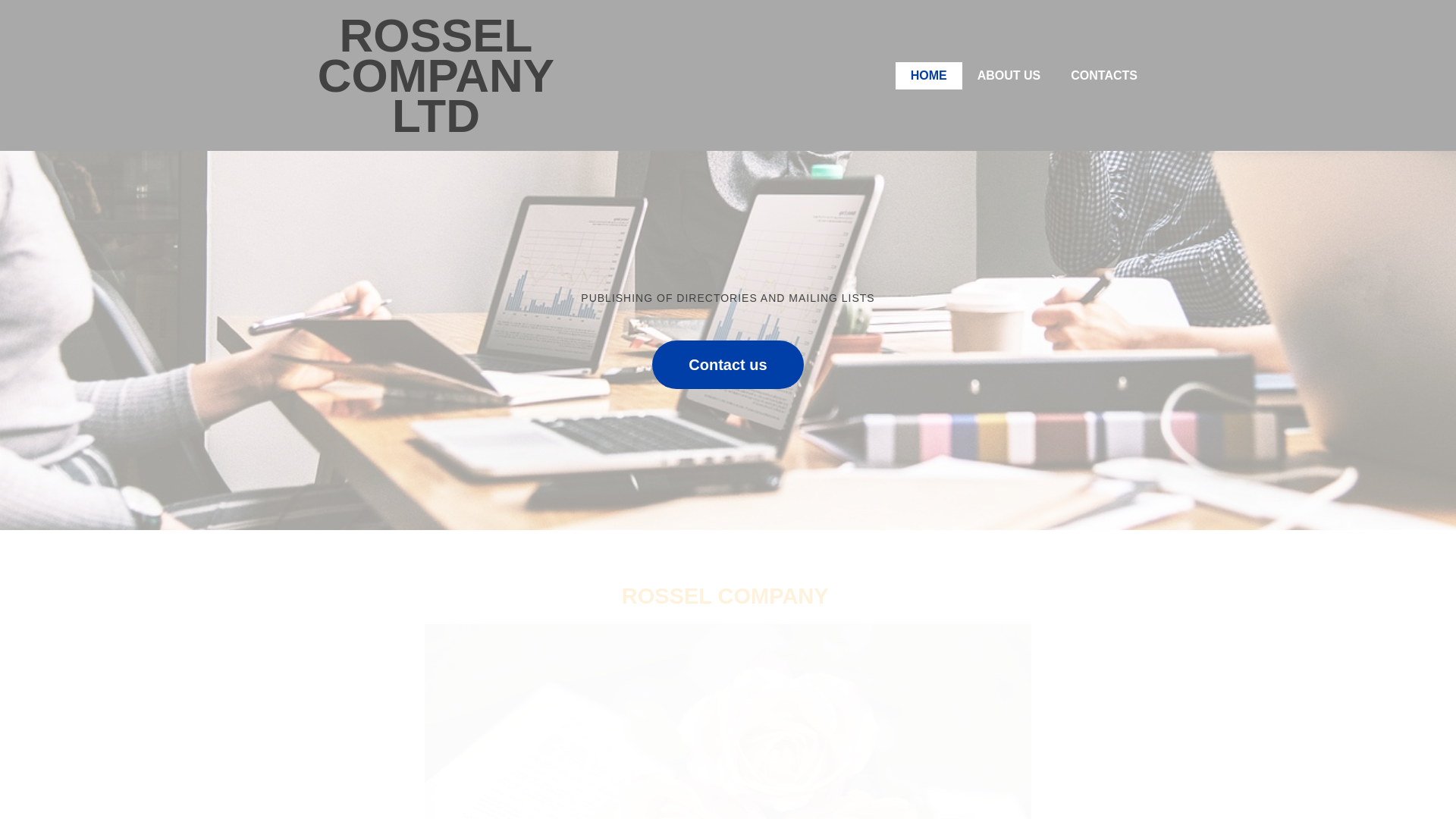 website screenshot of https://roselcompany.site/