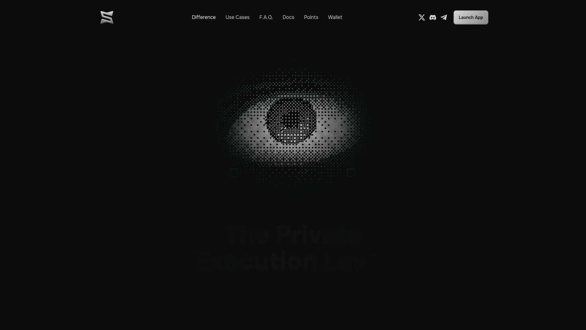 website screenshot of https://vortexflare.world/