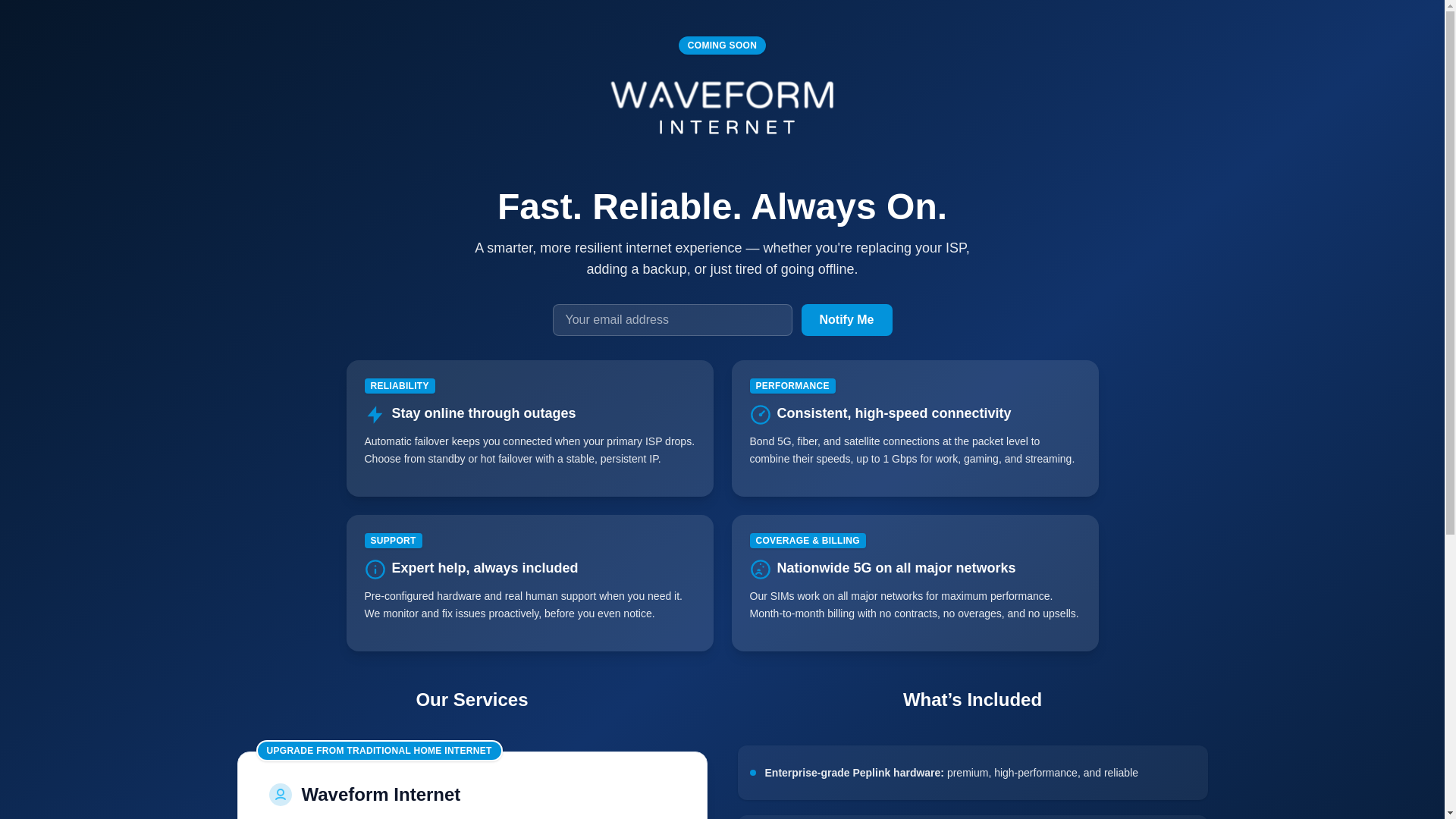 website screenshot of https://waveforminternet-com.pages.dev/