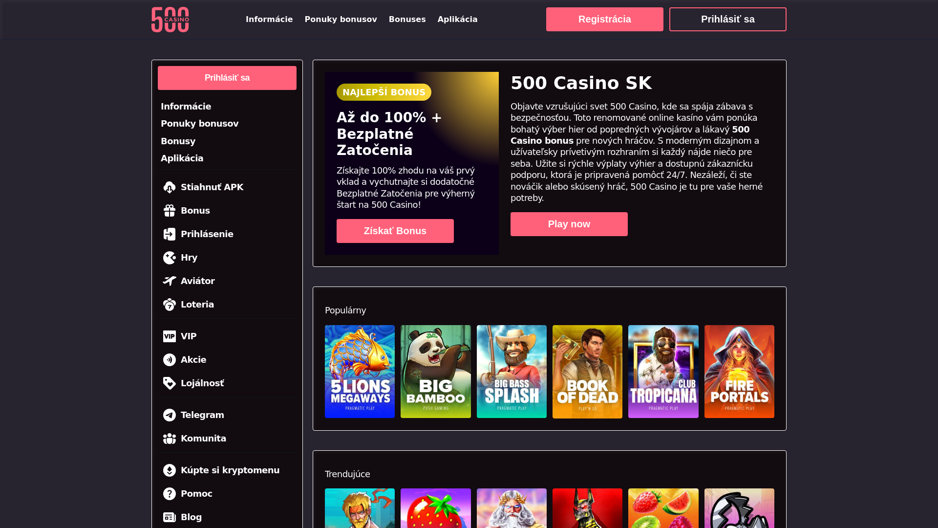 website screenshot of https://500casinosk-com.pages.dev/