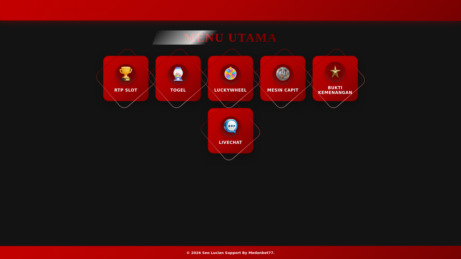 website screenshot of https://rtpmedanceria.xyz/