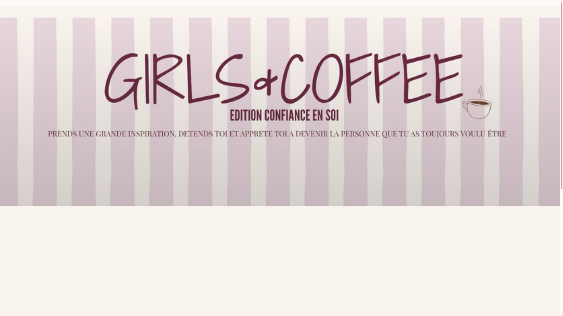website screenshot of https://girlsandcoffee.fr/