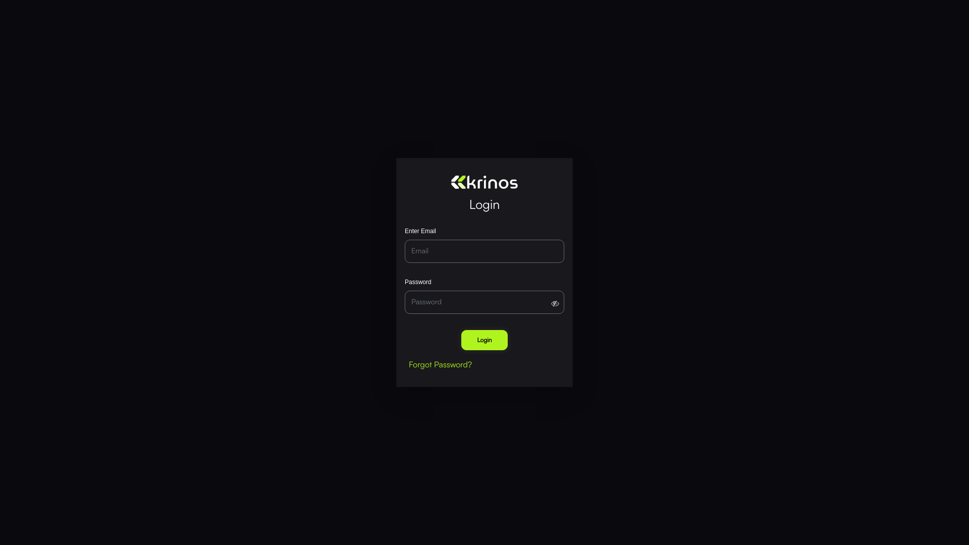 website screenshot of https://krinnosp2p-staging-adminpanel.pages.dev/