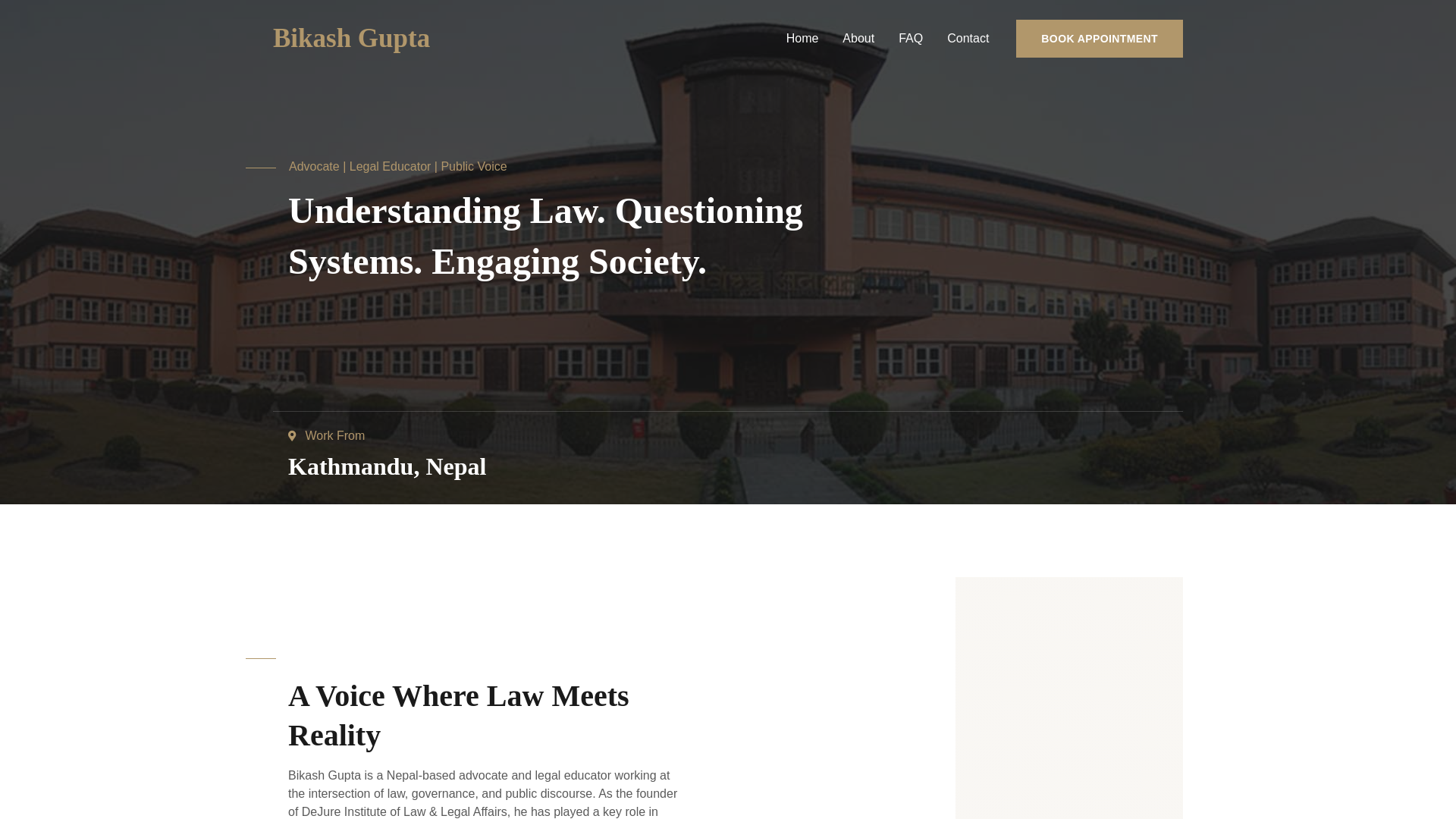 website screenshot of https://guptabikash.com/