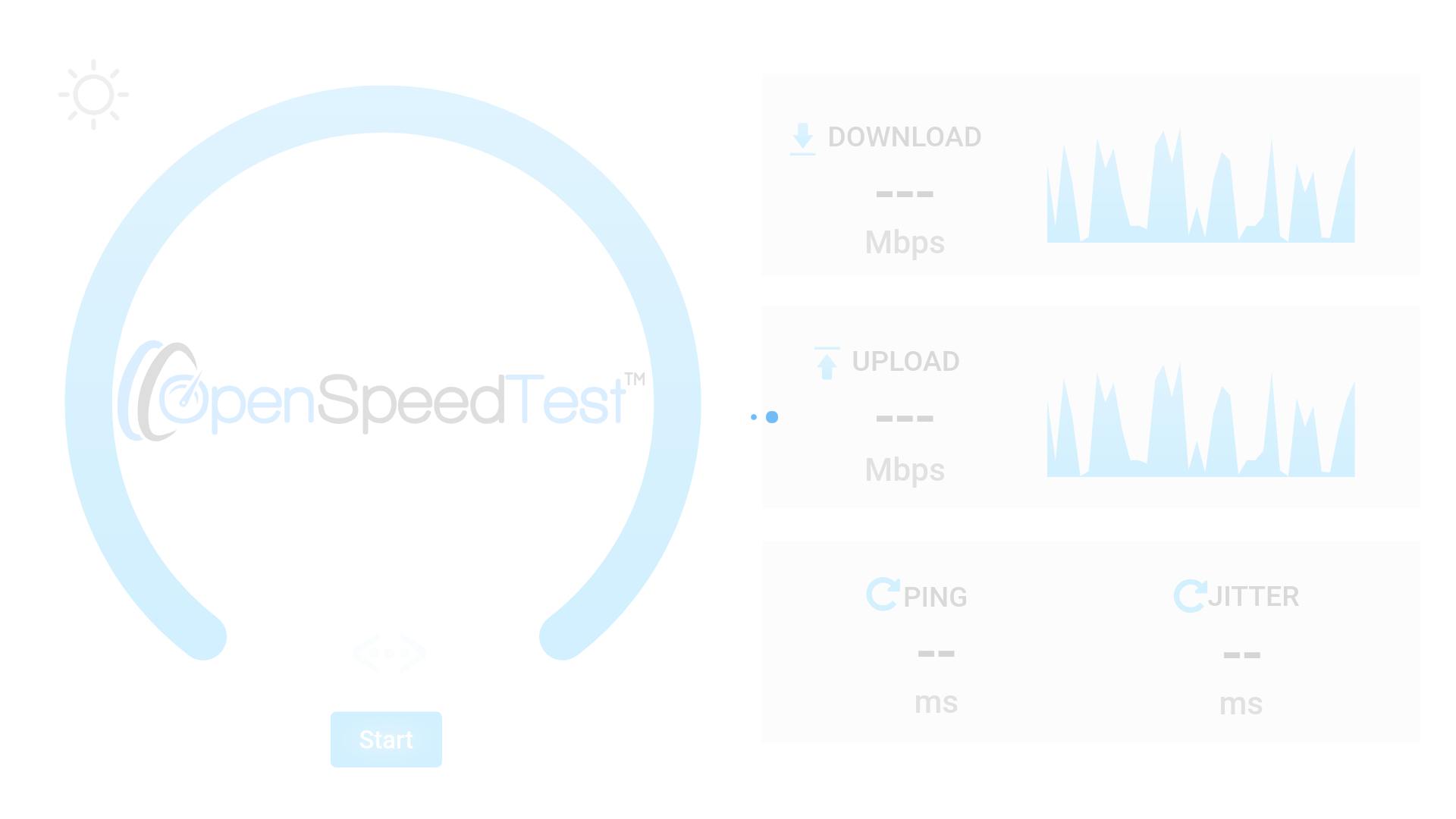 website screenshot of https://speedtest.panda-co.org/