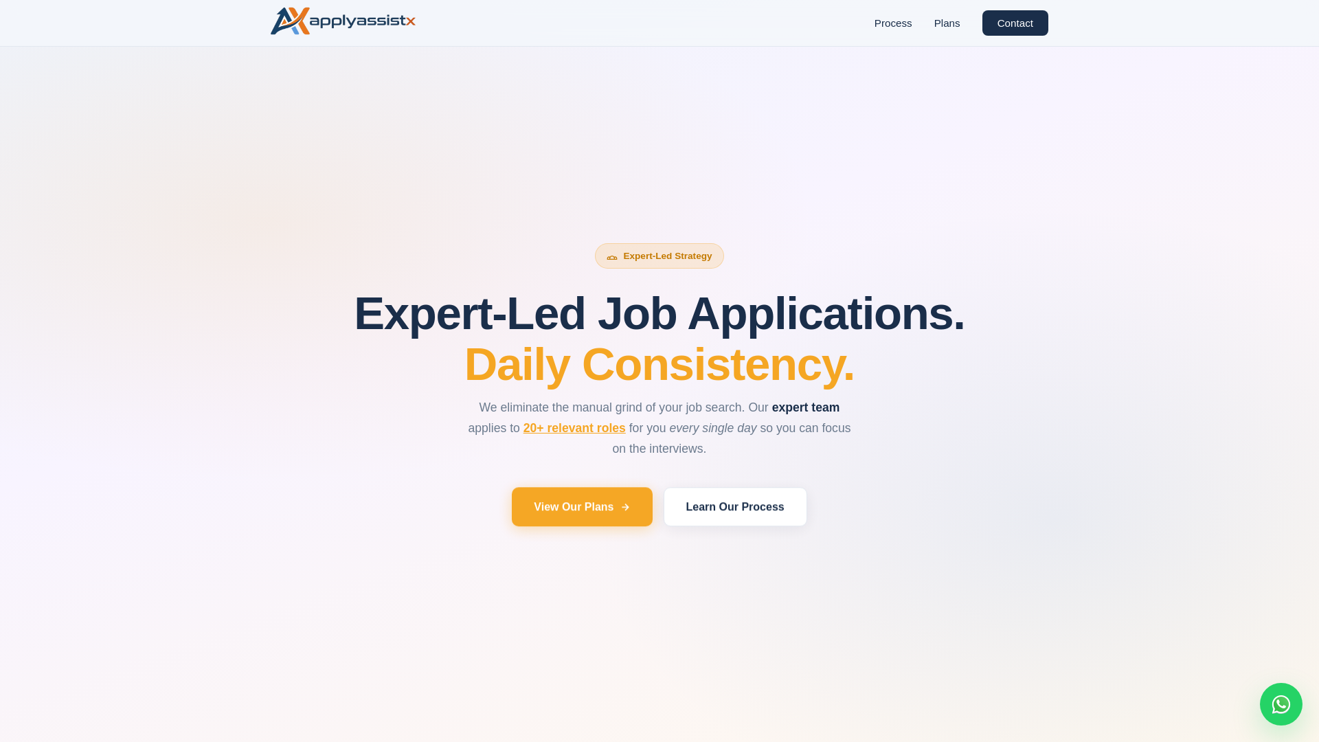 website screenshot of https://applyassistx.com