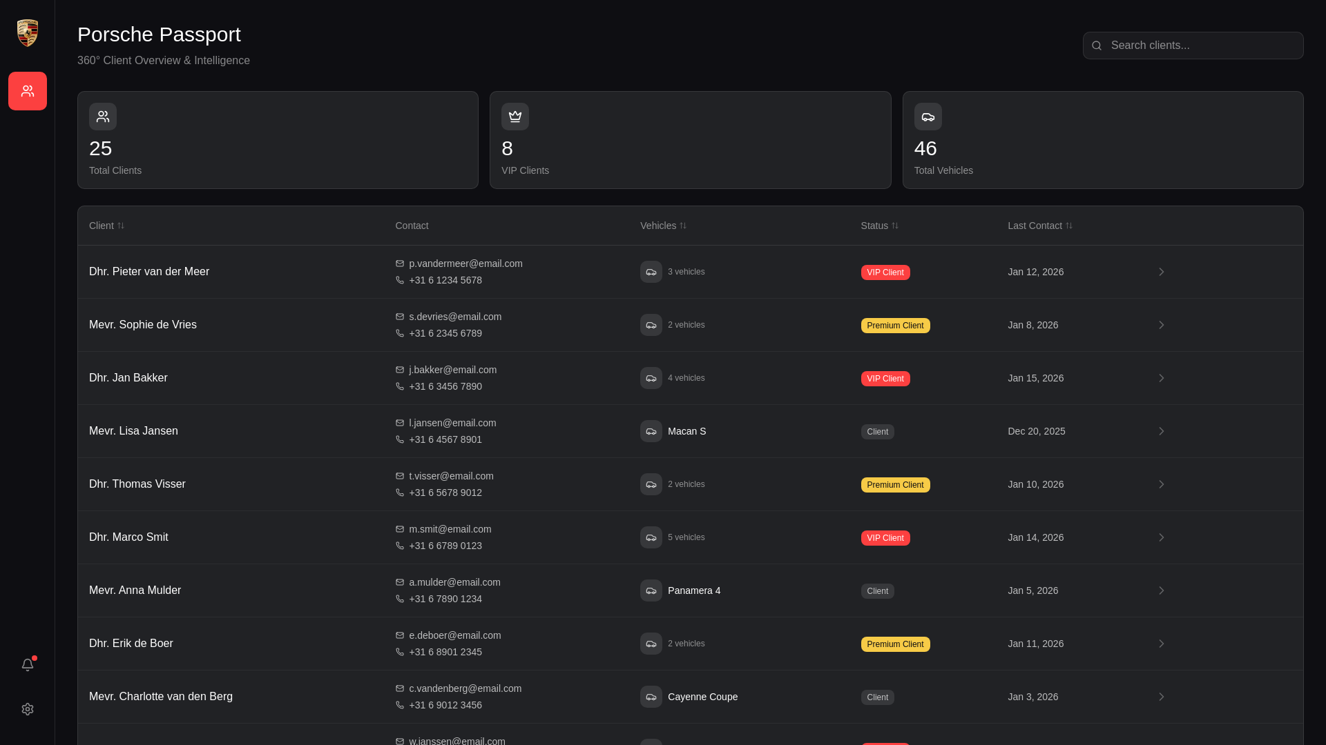 website screenshot of https://dev-porsche-passport-fe.pages.dev/