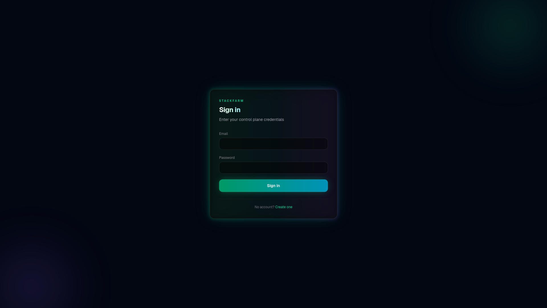 website screenshot of https://stackfarm.net/