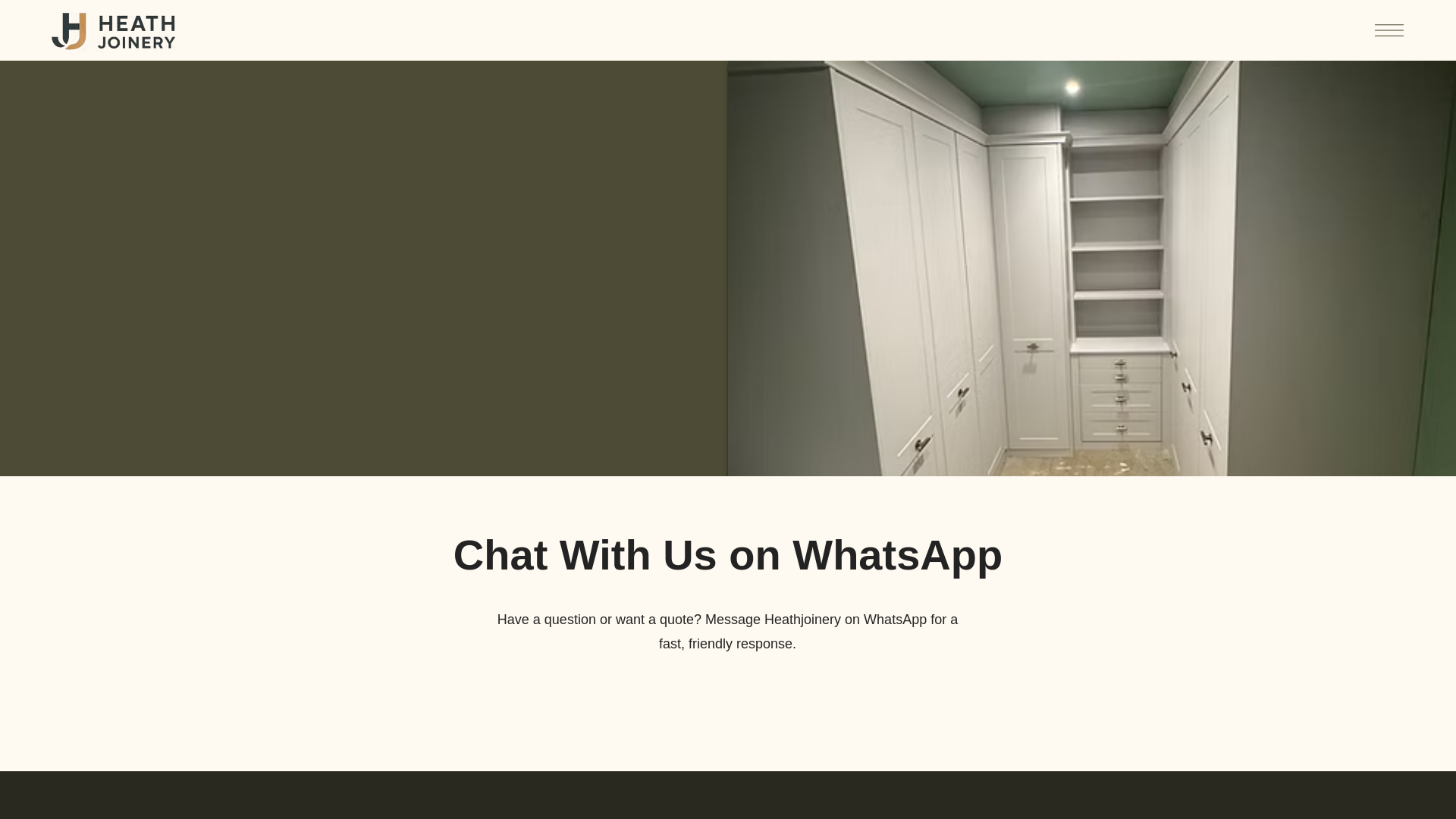 website screenshot of https://heathjoinery.com