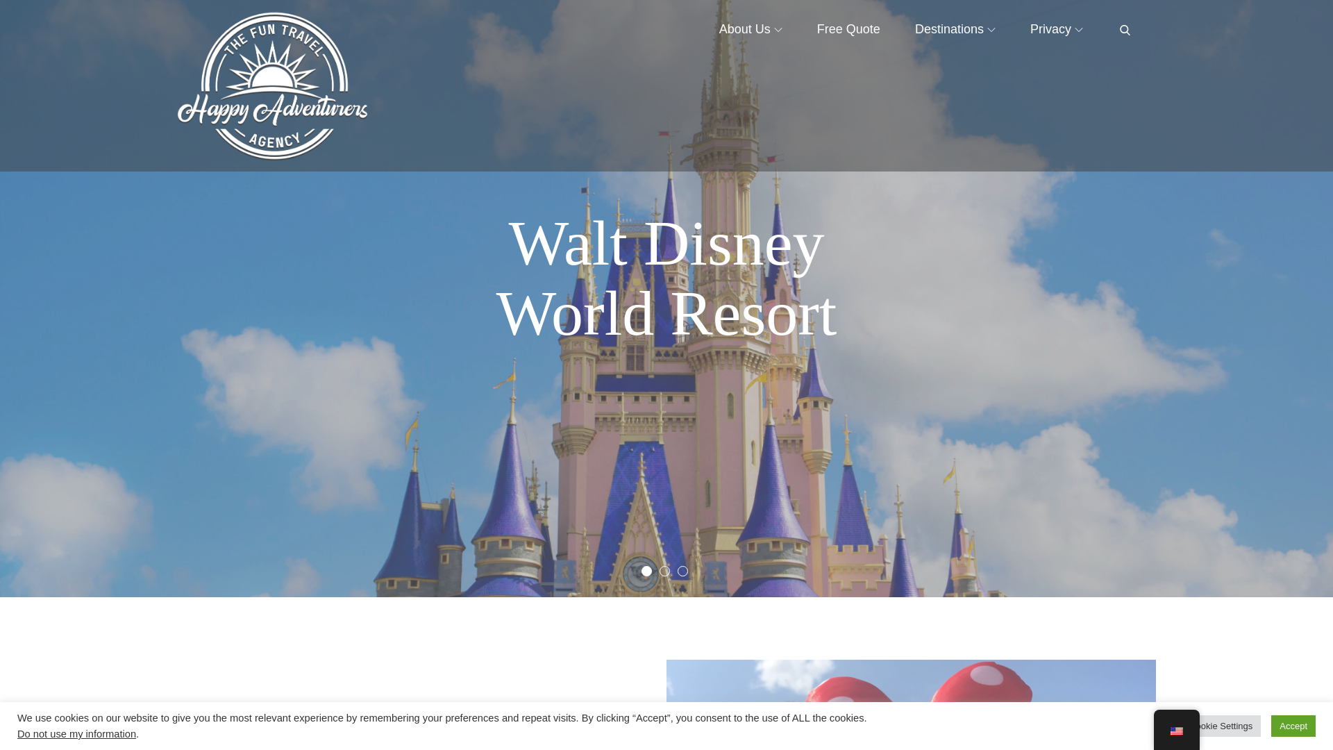 website screenshot of https://happyadventurers.mx/