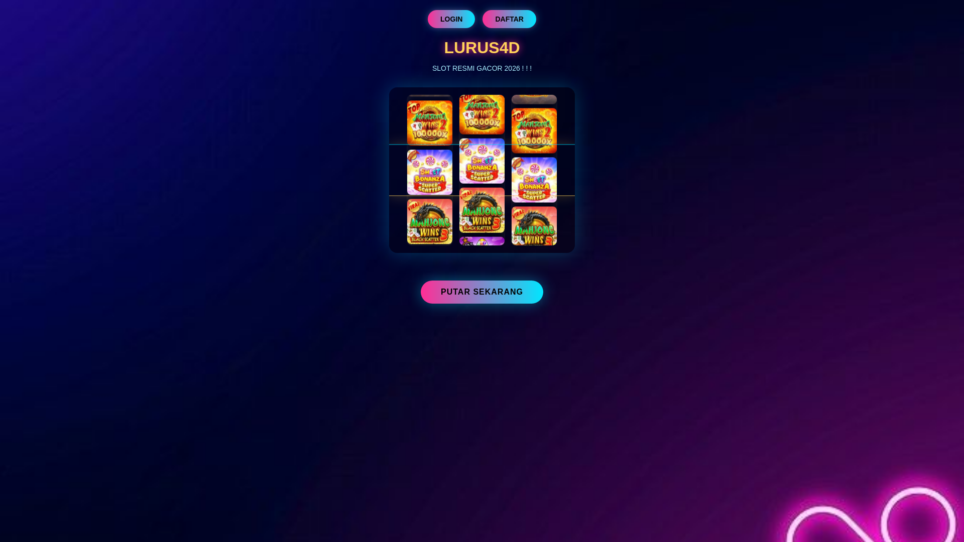 website screenshot of https://demogameolympus.pages.dev/