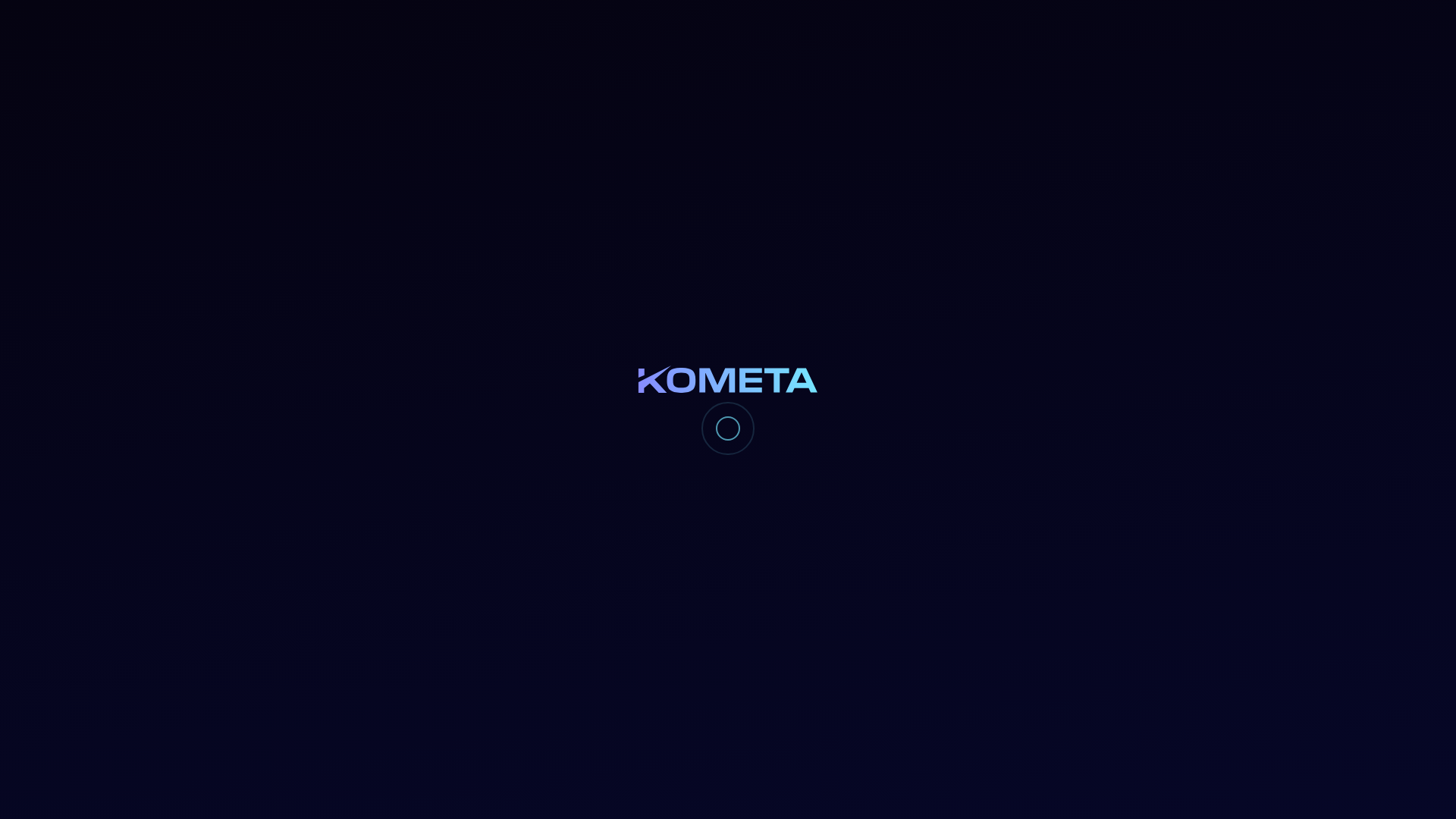 website screenshot of https://kometa3519.com/