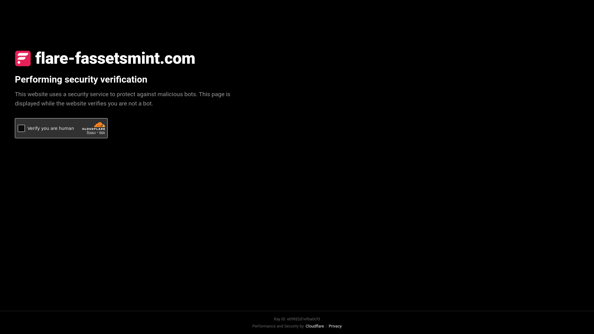 website screenshot of https://flare-fassetsmint.com/