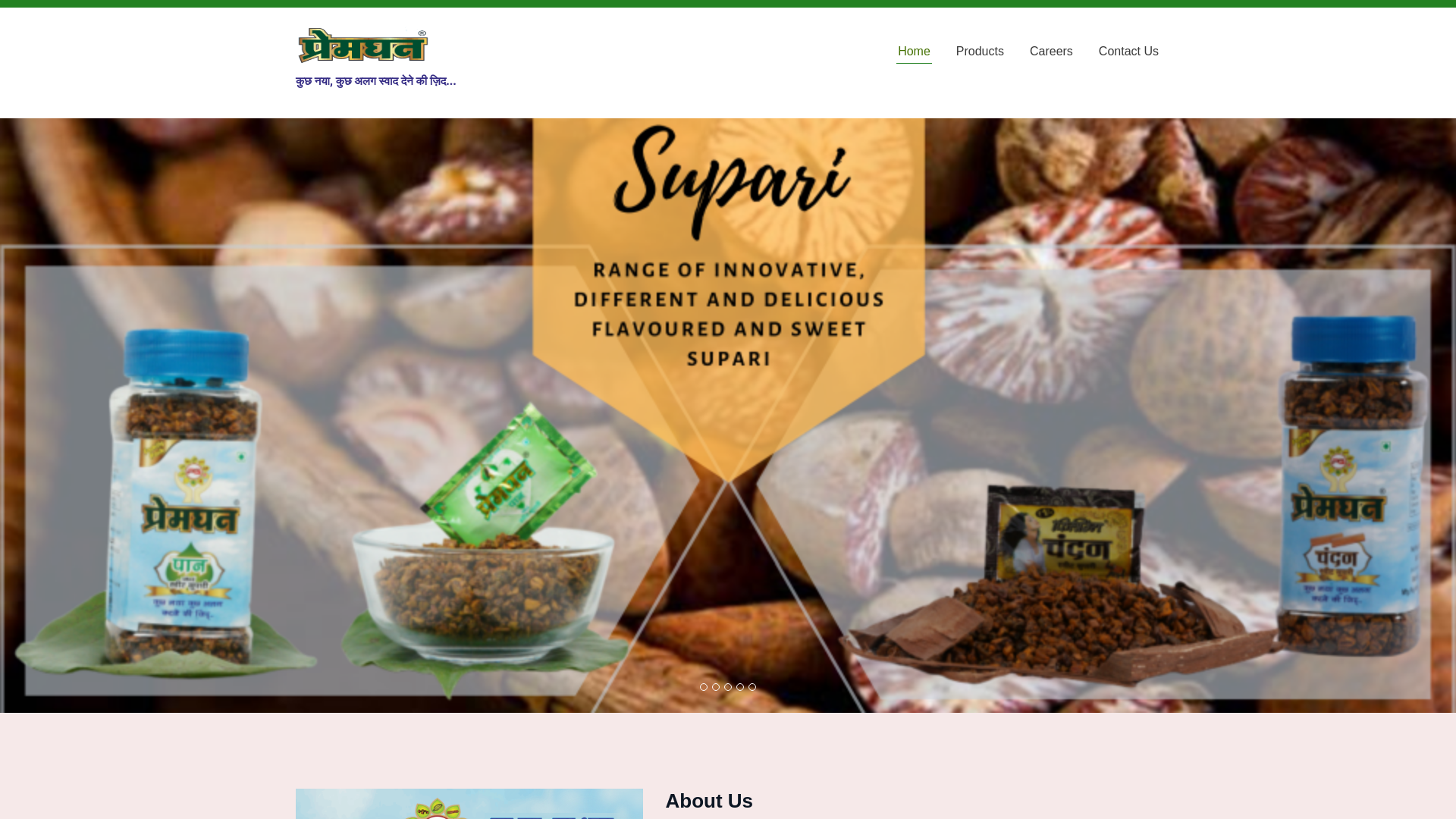 website screenshot of https://premghan.pages.dev/