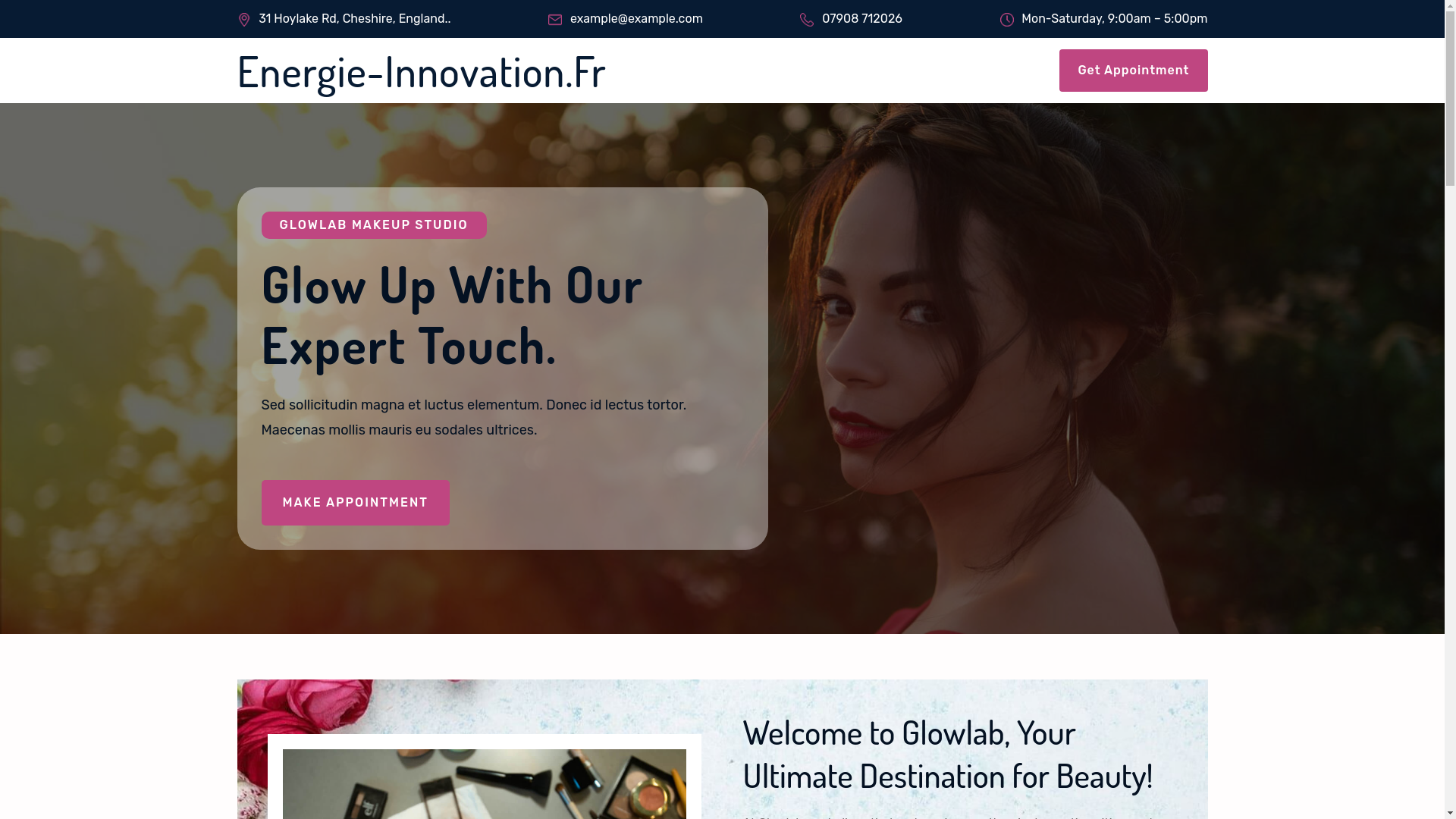 website screenshot of https://energie-innovation.fr/