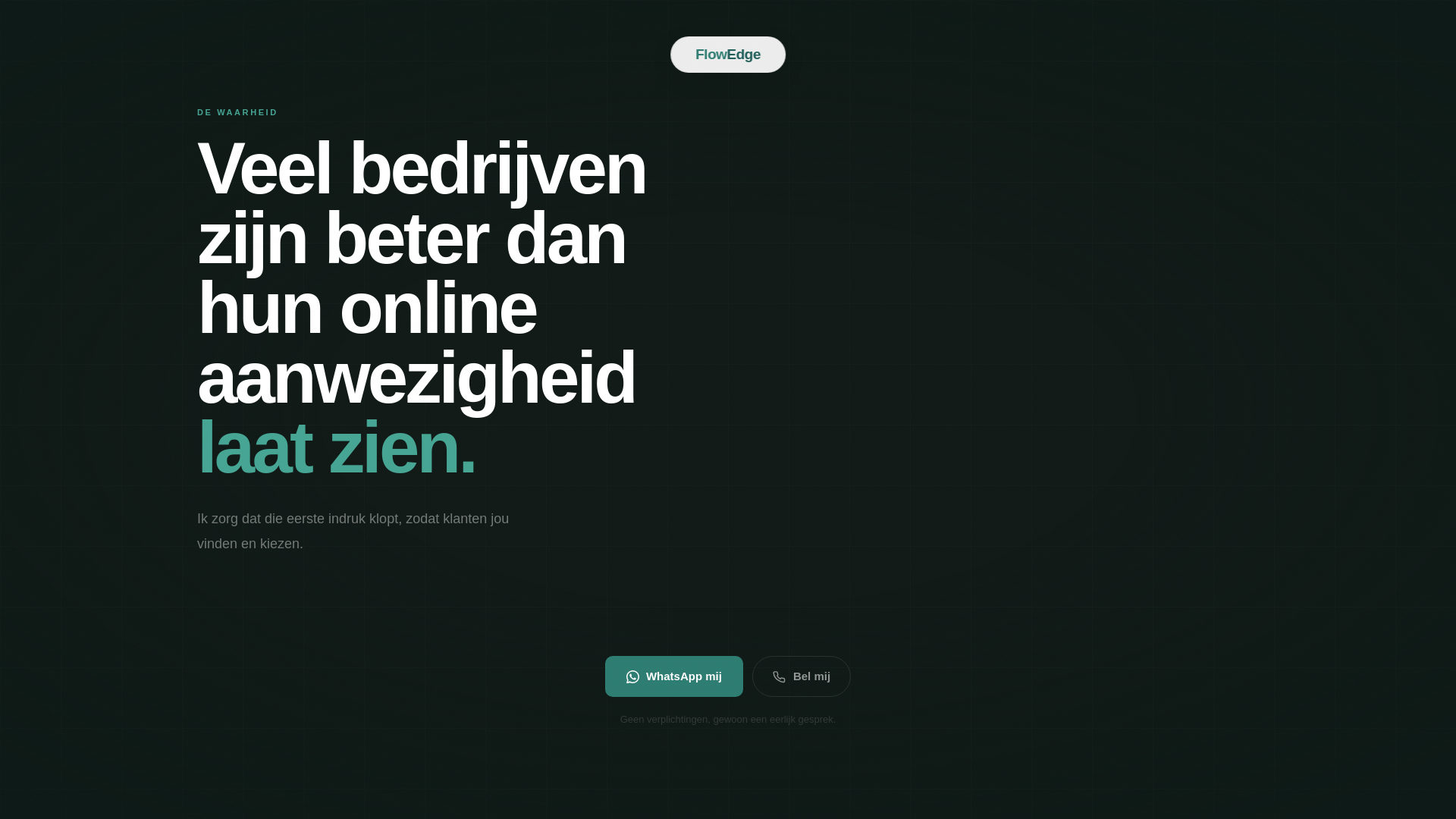 website screenshot of https://website-flowedge.pages.dev/