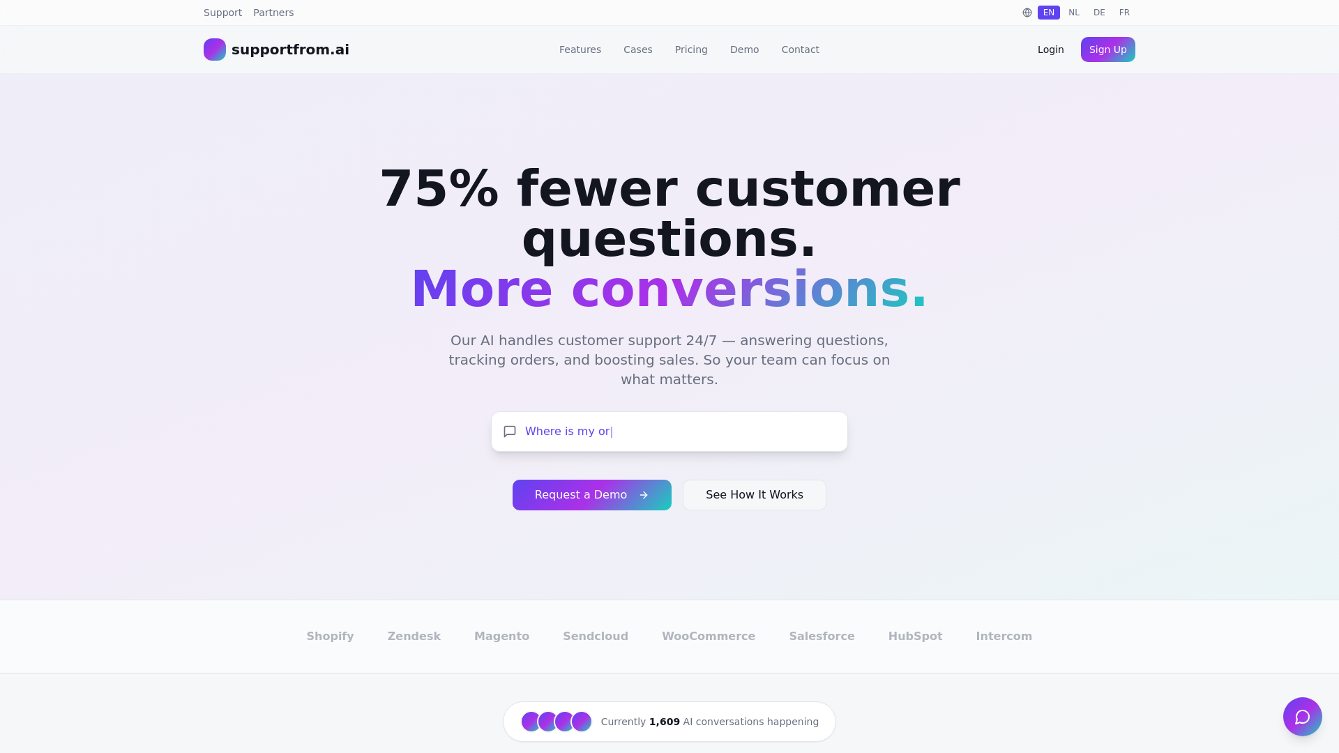website screenshot of https://support-from-ai.pages.dev/