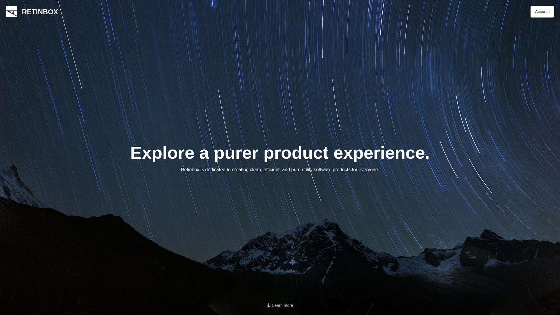website screenshot of https://retiehe.com