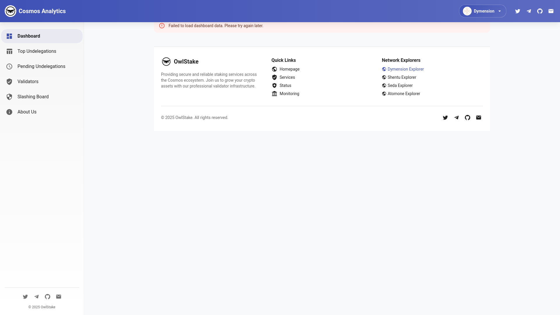 website screenshot of https://cosmos-analytic.pages.dev/
