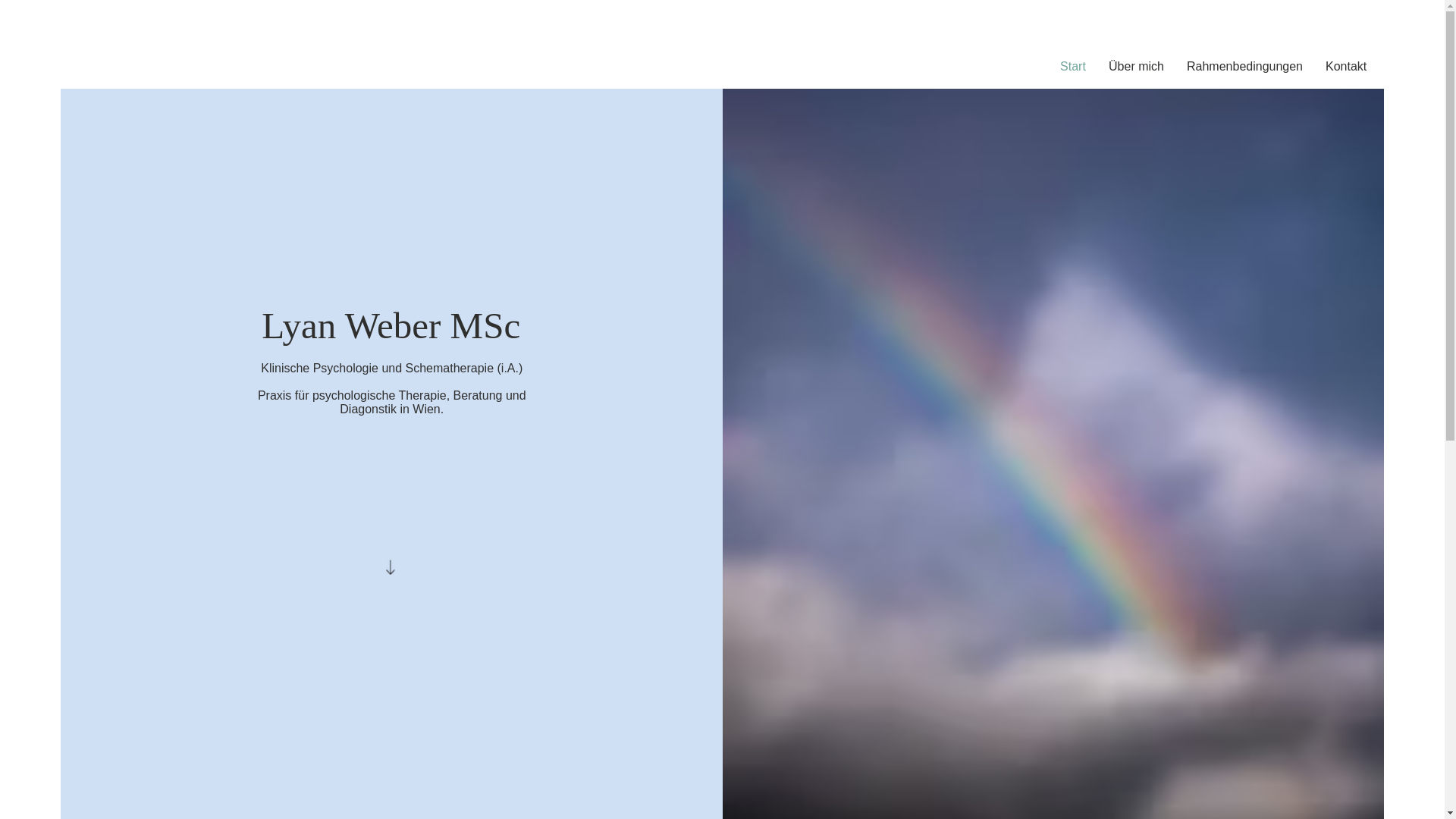 website screenshot of https://lyanweber.at/