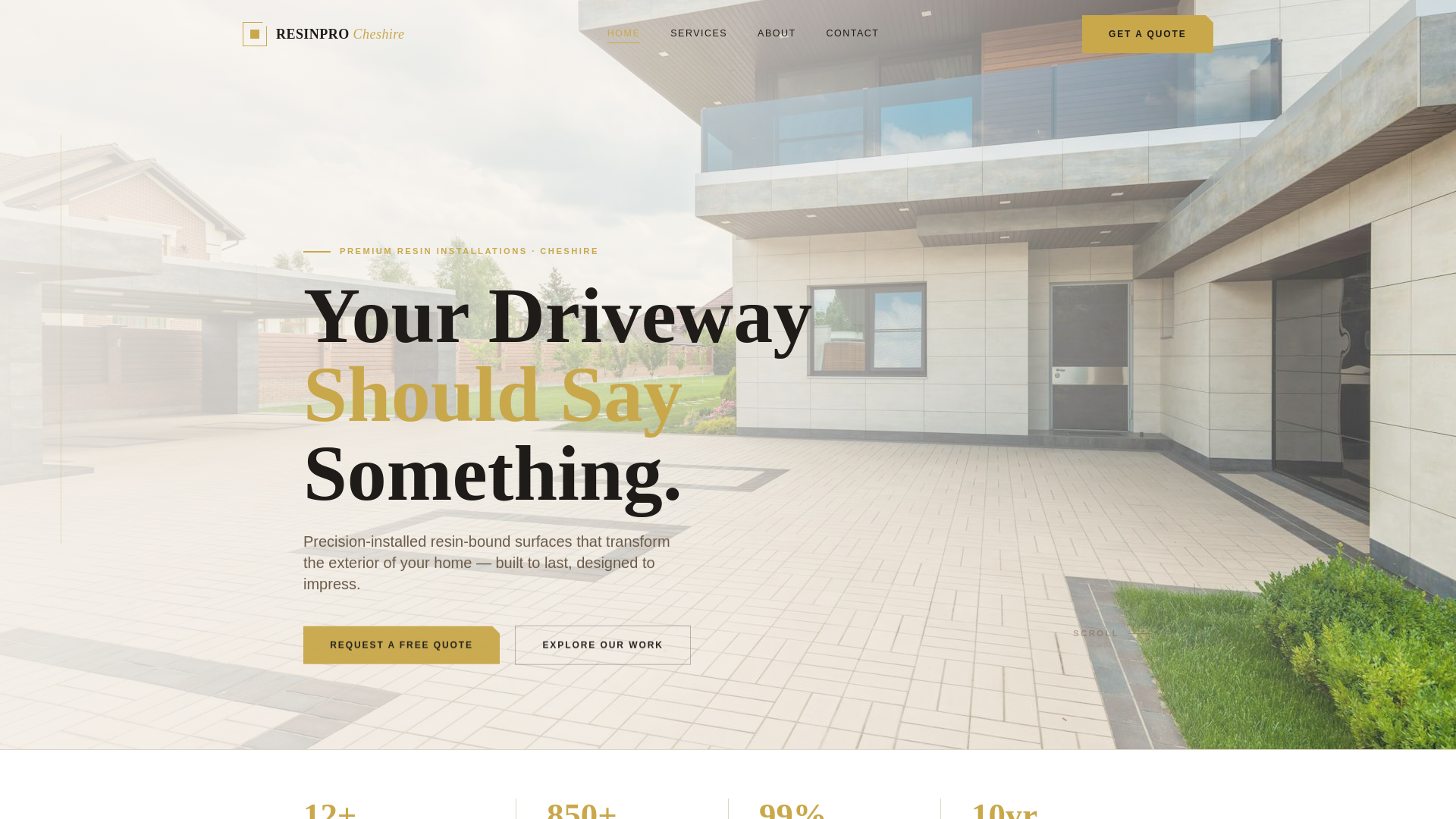 website screenshot of https://resinpro.pages.dev/