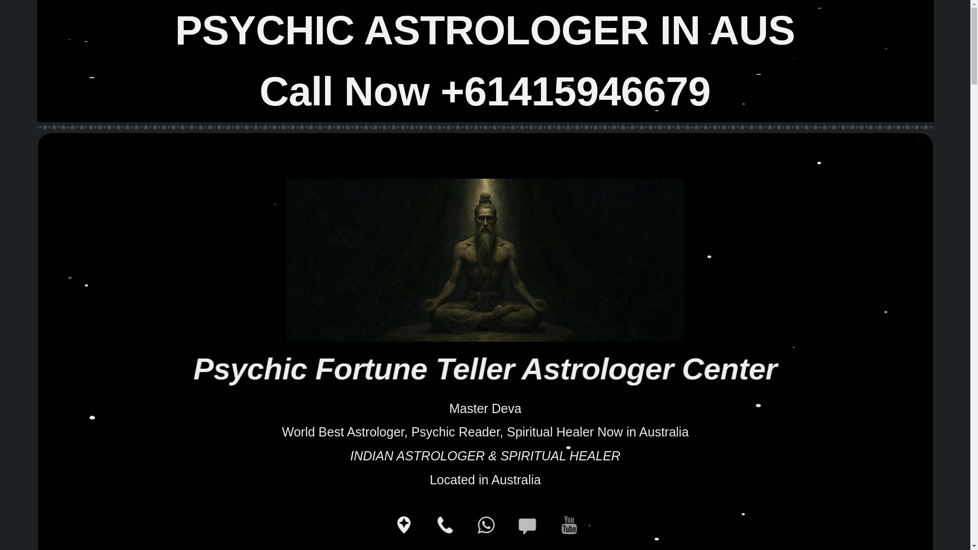 website screenshot of https://astrologerpsychichealing.com/