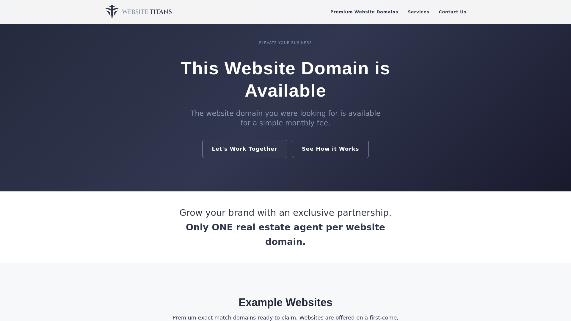 website screenshot of https://saintpetebeachluxuryhomes.com/