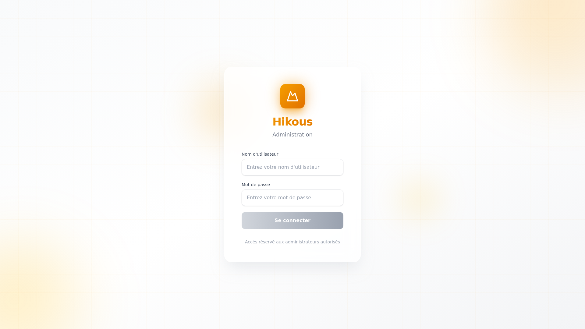 website screenshot of https://hikous-admin-prod.pages.dev/