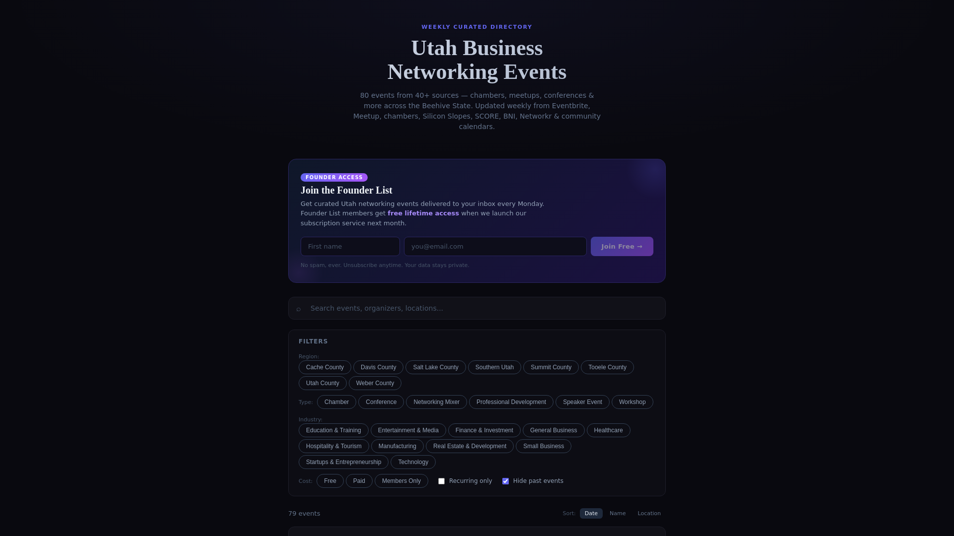 website screenshot of https://utbiznet.pages.dev/