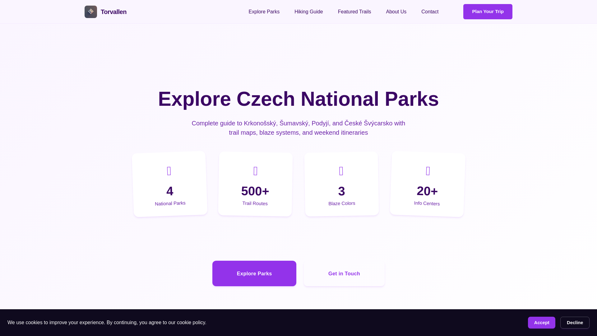 website screenshot of https://torvallen.org/