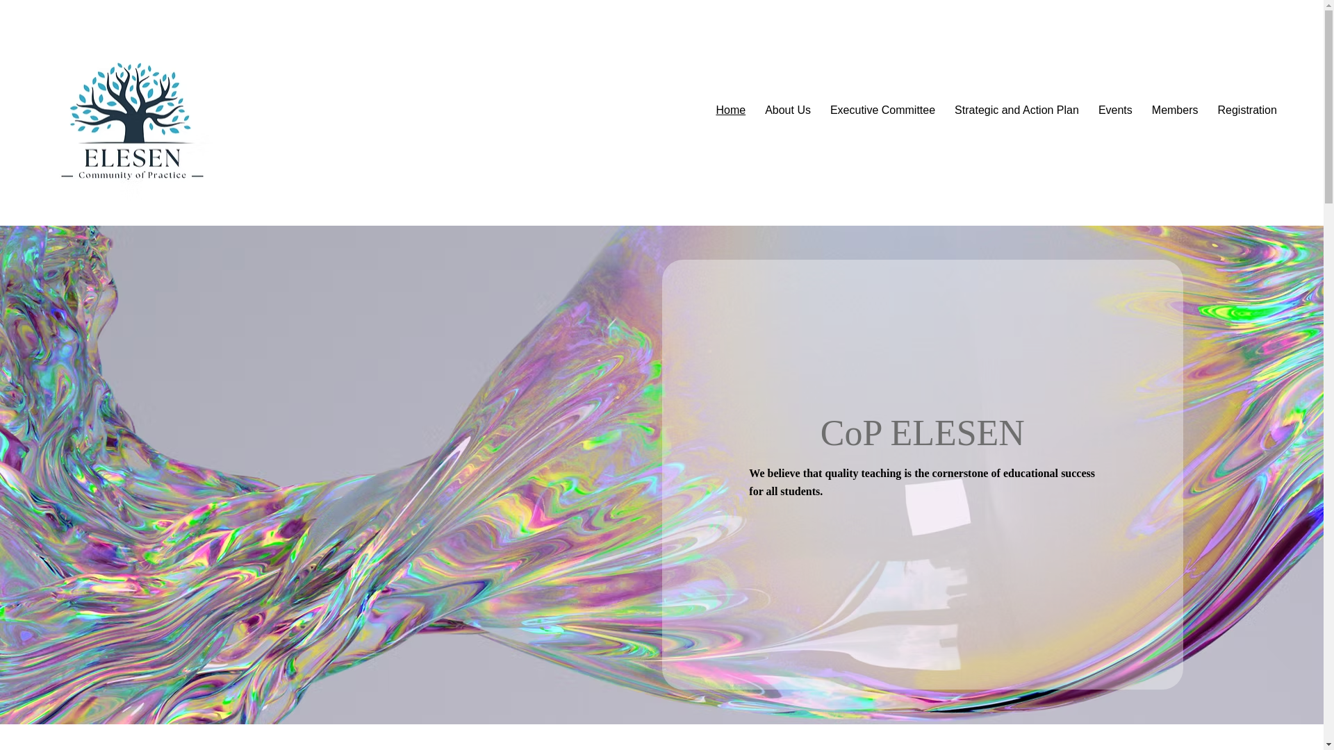 website screenshot of https://elesencommunity.org/