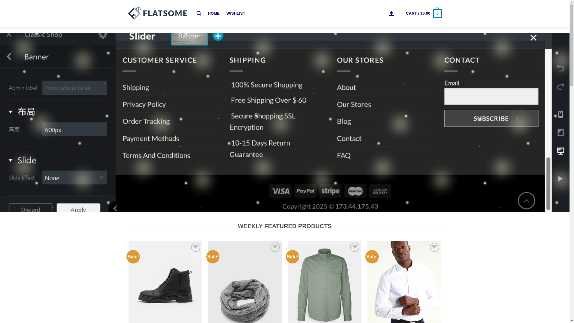 website screenshot of https://danparedes.shop/