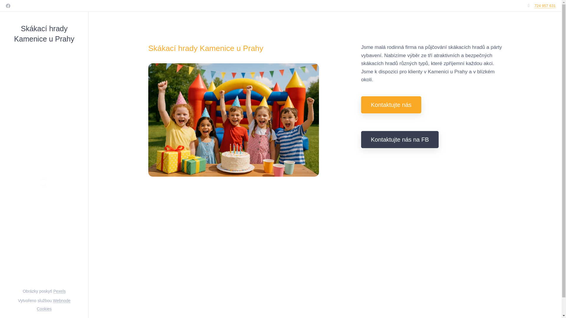 website screenshot of https://skakacihradykamenice.cz/