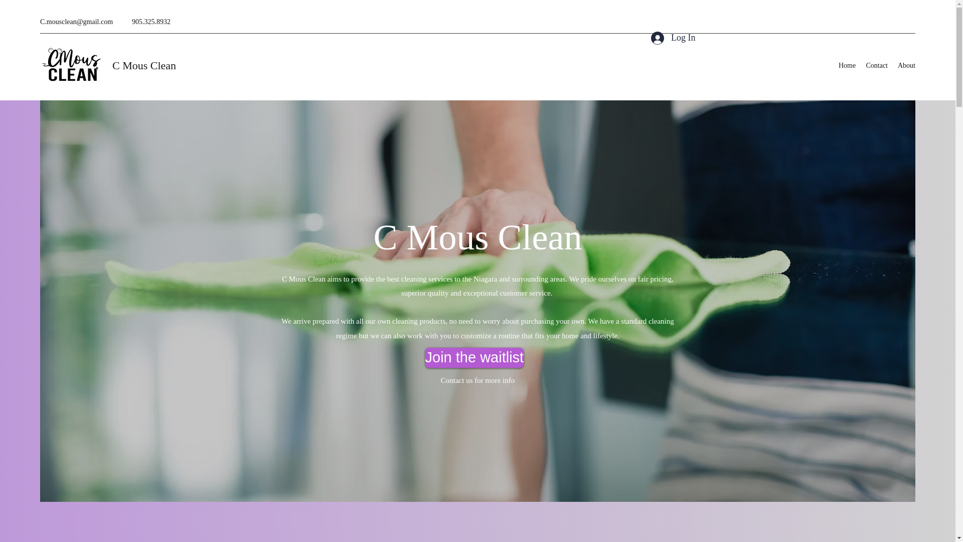 website screenshot of https://cmouslcean.com/