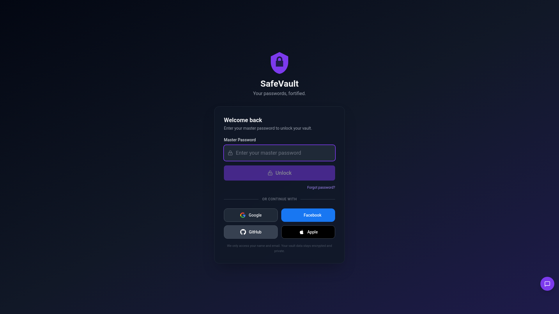 website screenshot of https://safevault-v5-app.pages.dev/