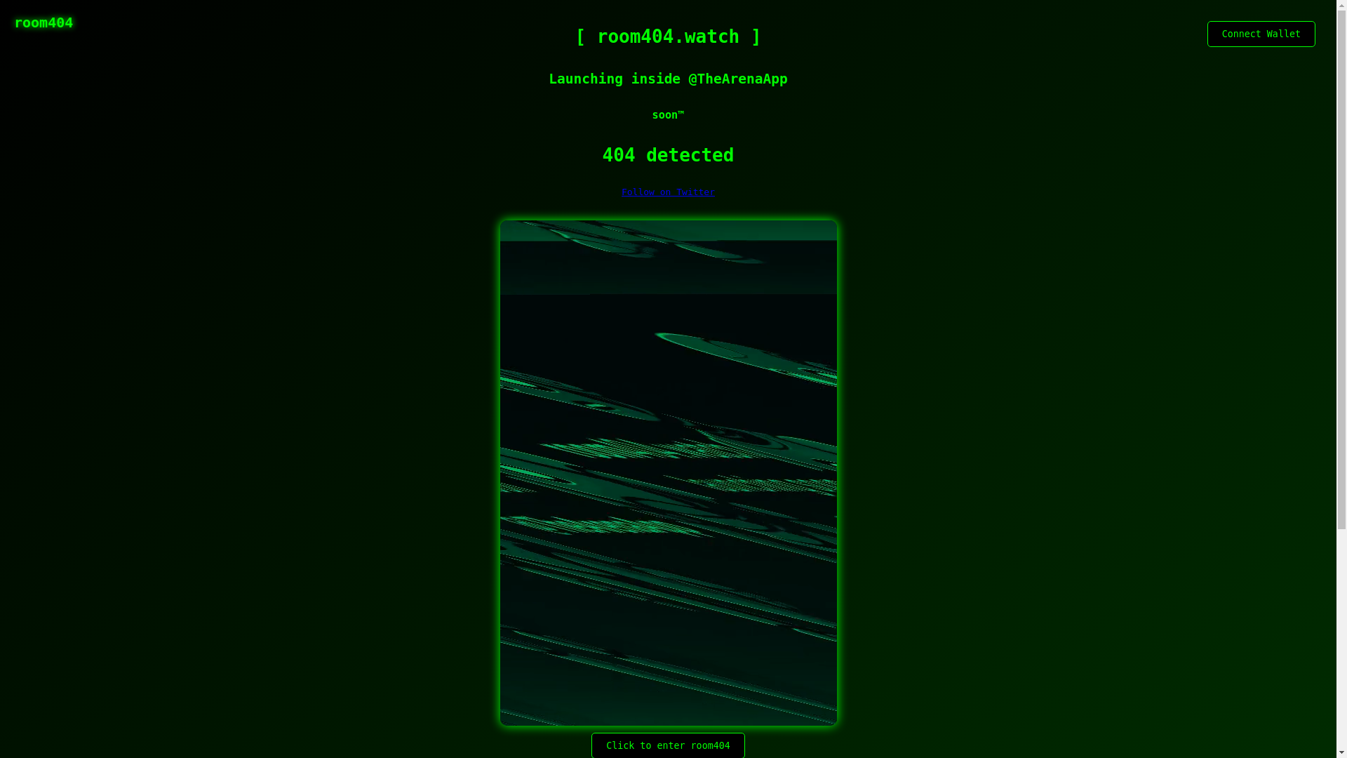 website screenshot of https://room404.watch/