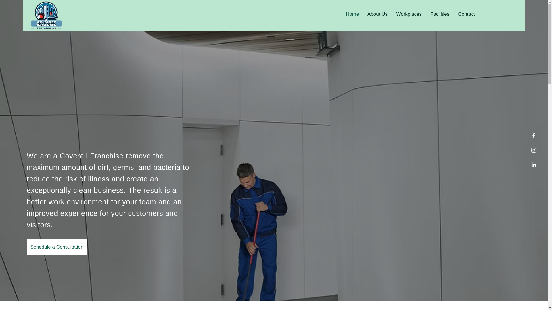 website screenshot of https://faithfulcleanerskc.com/