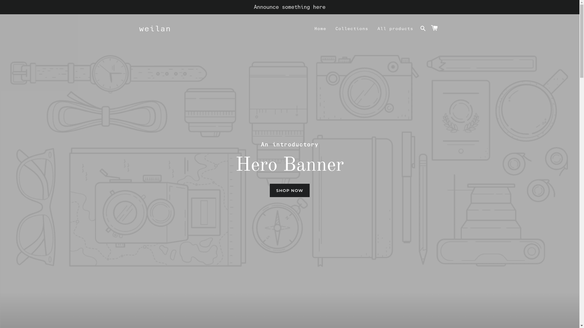 website screenshot of https://weilanz.com/