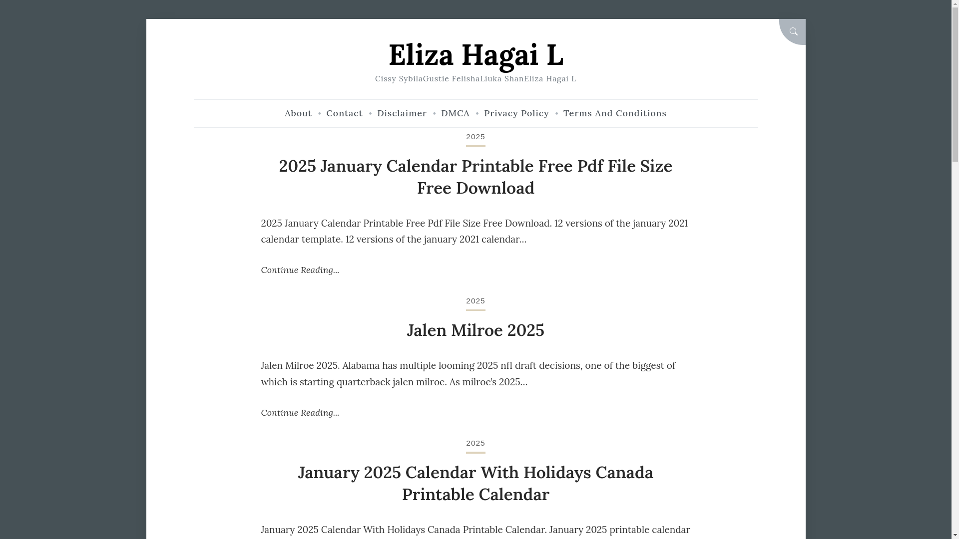 website screenshot of https://elizahagail.pages.dev/
