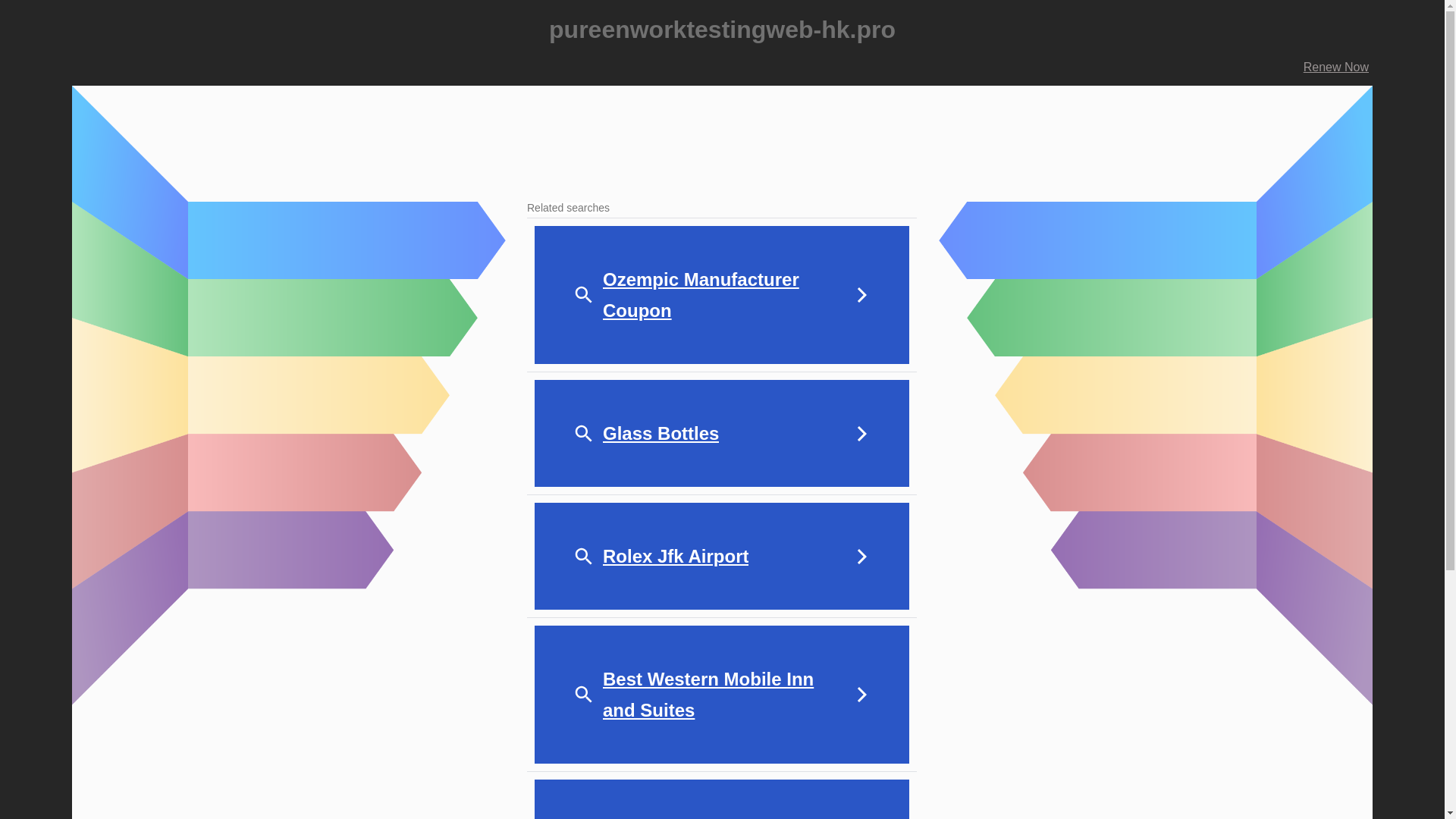website screenshot of https://pureenworktestingweb-hk.pro/