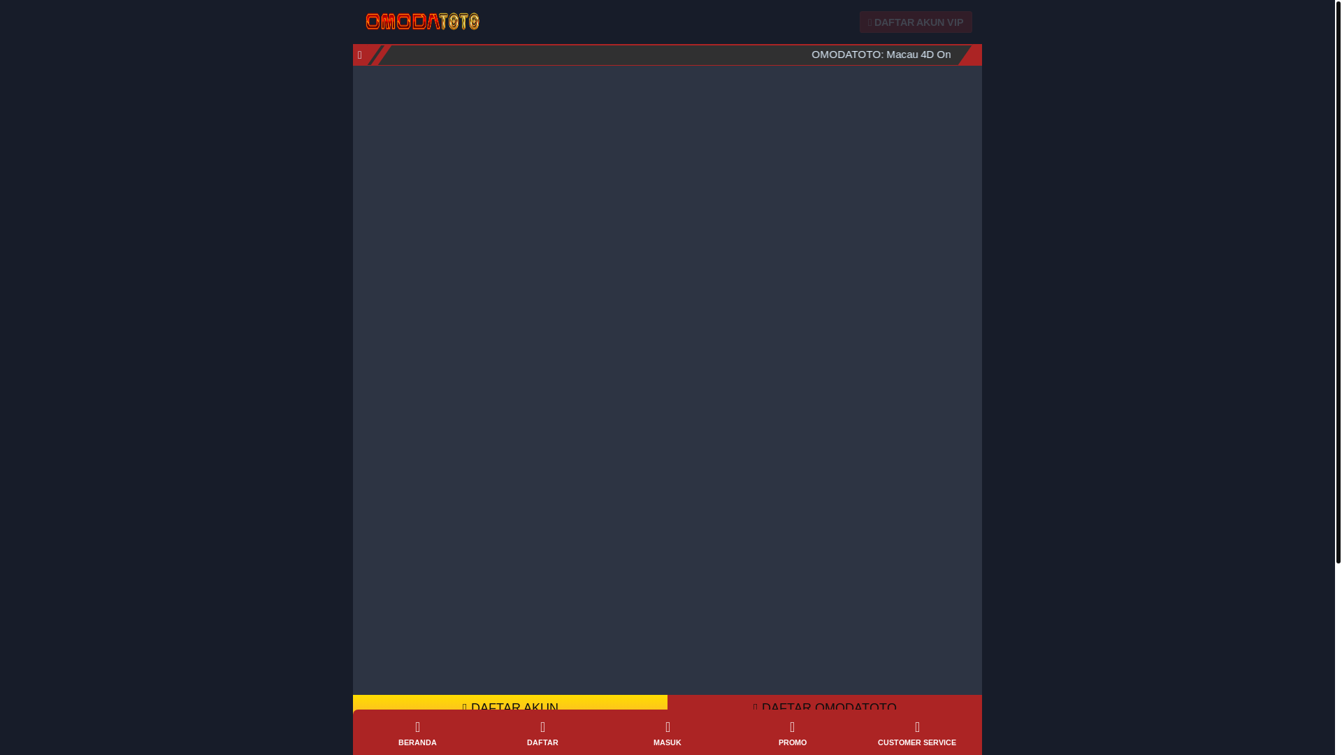 website screenshot of https://omodatoto-uang12.pages.dev/