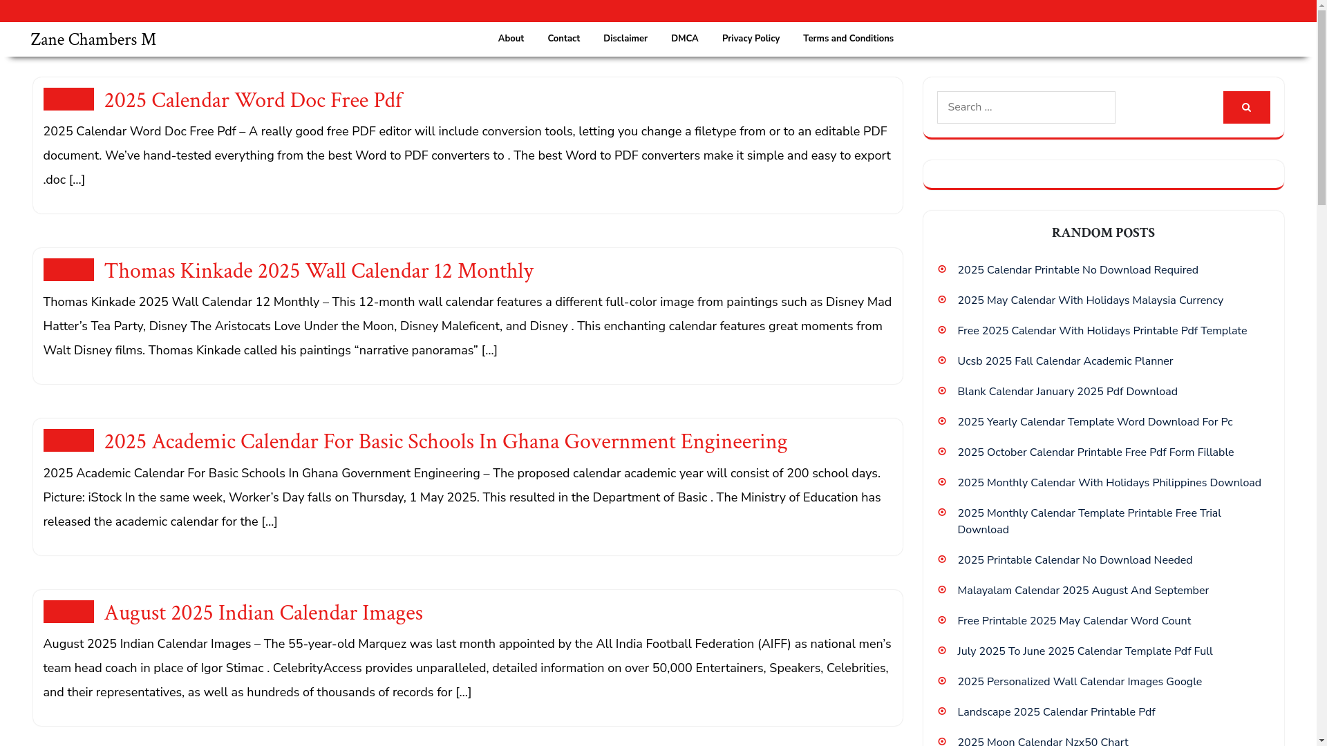 website screenshot of https://zanechambersm.pages.dev/