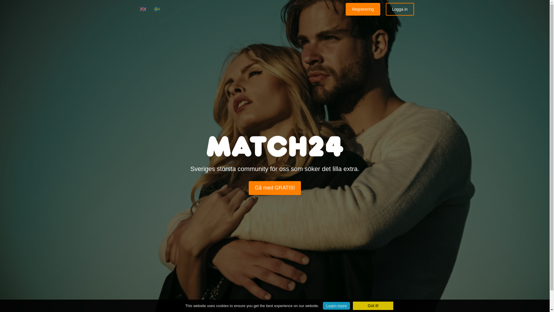 website screenshot of https://matcha24.se/