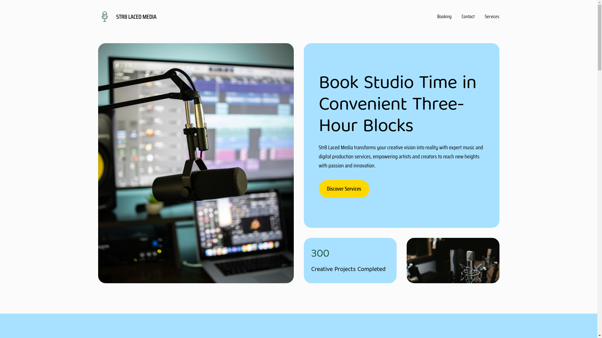 website screenshot of https://str8lacedmedia-global.com/