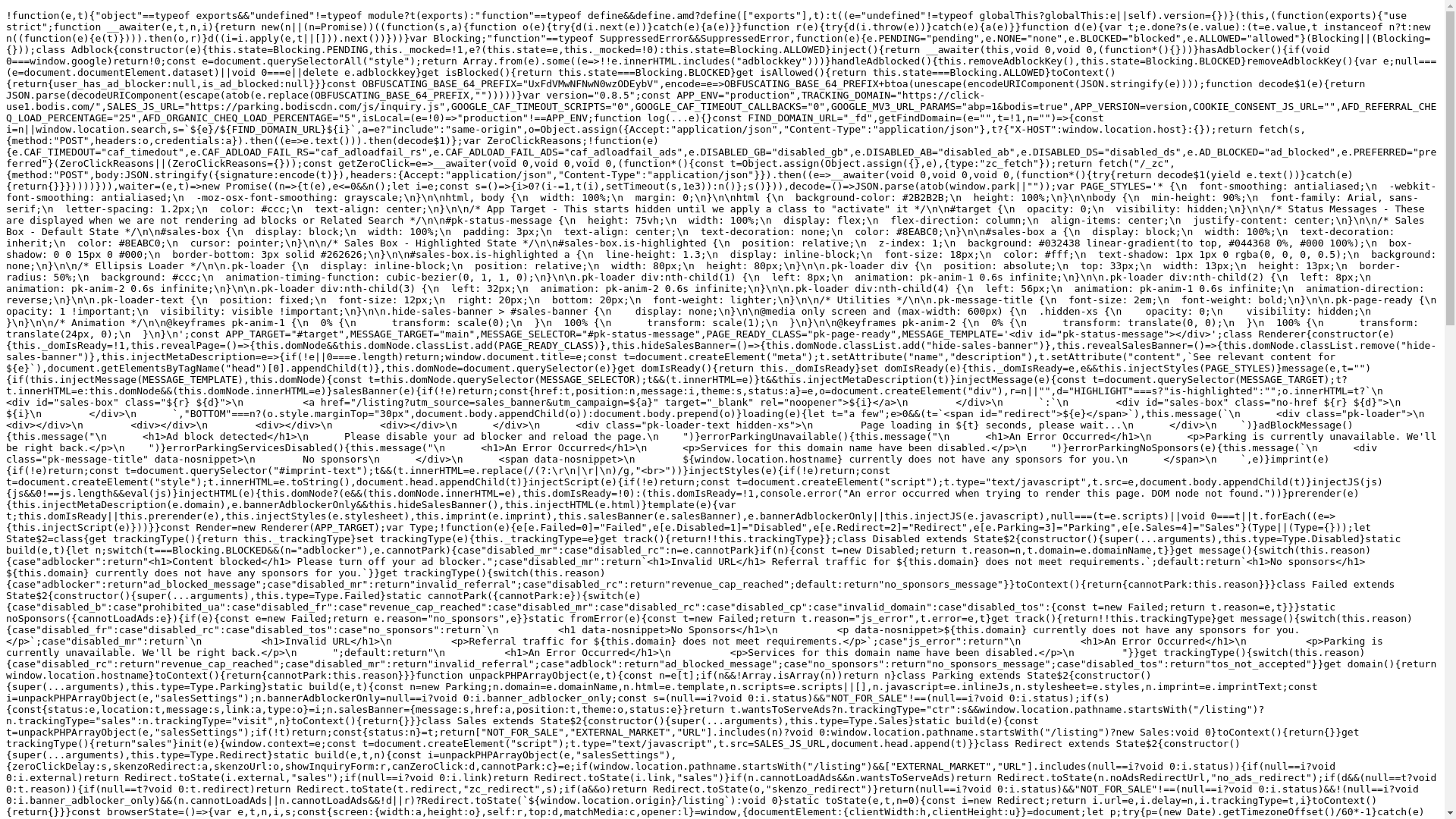website screenshot of http://ww1.dwaw.io/byITVAiGM.js